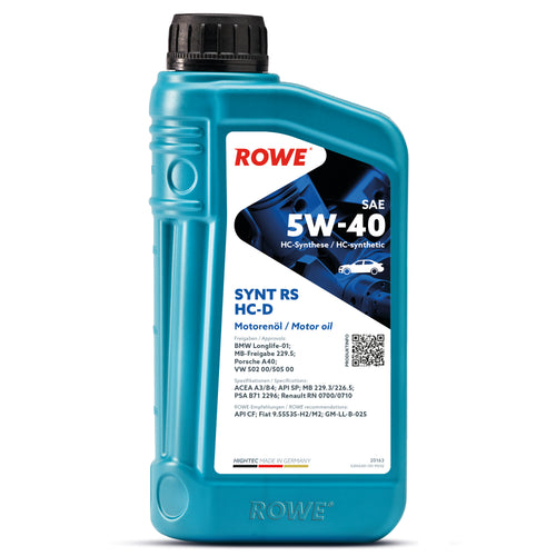 エンジンオイル HIGHTEC SYNT RS HC-D SAE 5W-40