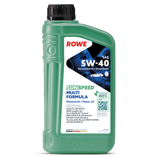 エンジンオイル SUNSPEED MULTI FORMULA SAE 5W-40